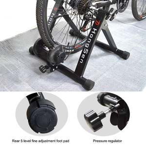 <span class=keywords><strong>Vélo</strong></span> d'exercice électrique réglable Jrtzl M-200 pour intérieur, entraîneur à résistance magnétique, tapis de sport, transmission avant pour <span class=keywords><strong>vélo</strong></span> de route et <span class=keywords><strong>VTT</strong></span> à domicile - Product Image 4