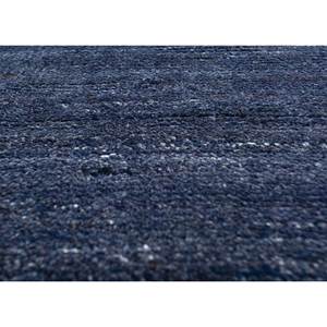 Alfombra de Lana Anudada a Mano Kairos Azul, Rectangular de 9x12, para Decoración de Sala de Estar o Pasillo, Color Sólido, Skwl-455 - Product Image 3