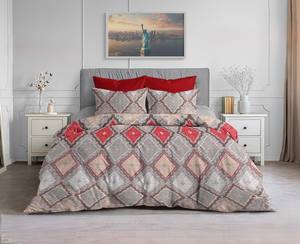 Juego de Sábanas de Lujo Ecológicas con Estampado Floral 100% Algodón, Fundas de Almohada con Diseños Personalizados, Blancas, Suaves, Tamaño King, para Uso Doméstico - Product Image 3