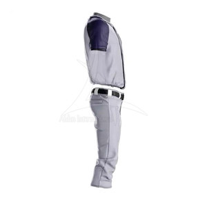 Uniformes de baseball respirants personnalisables OEM, 100% polyester, haute qualité, prix de gros en vente - Product Image 3