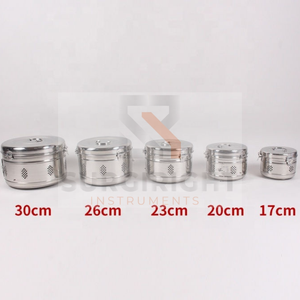 304 High-<b>temperature</b> Stainless Steel Storage tank Anti Iodine Disinfection <b>Instrument</b> Storage Bucket By Surgiright <b>Instrument</b> - Product Image 4