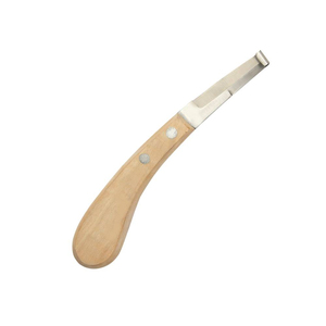 Instrumentos veterinarios de alta calidad, nuevo cuchillo de pezuña con mango de madera para el cuidado de caballos, herramienta de diagnóstico de animales grandes - Product Image 1