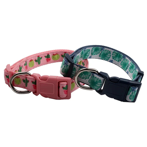 Correas de Perro de Nailon de Lujo con Estampado de Plumas, de Alta Calidad, Personalizadas de Fábrica, Venta al por Mayor - Product Image 3