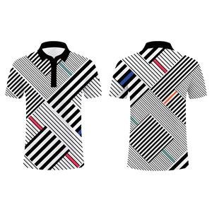 Customized Design Men's for <b>Shirts</b> All Over Digital Printing with Your Own Logo 100% Polyester Quick Dry <b>Half</b> Sleeve - Product Image 3