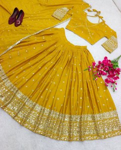 Designer Mariage Lehenga Choli Avec Dupatta - Product Image 3
