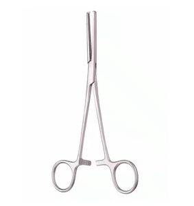 Pinzas hemostáticas curvas Kocher de acero inoxidable de alta calidad, pinzas de abrazadera de 14cm, instrumentos quirúrgicos, pinzas Kocher - Product Image 2