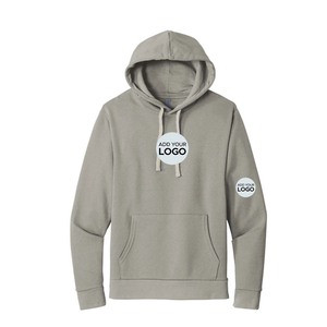 Sweat-shirts à capuche unisexes en molleton français de haute qualité, sans motif, 100% coton - Product Image 1