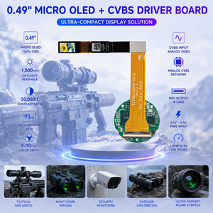 Écran Micro OLED SeeYA 0,49''/1,03'' 1920x1080 90Hz 1800 Nits avec carte de commande CVBS pour viseur de pistolet, vision nocturne, lunette thermique - Product Image 3