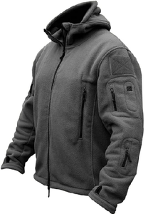 Veste à capuche en polaire sport chaude pour homme - Product Image 5