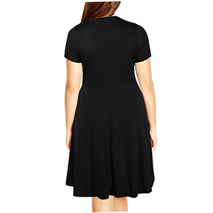 OEM <b>Custom</b> New Design Women Wear Plain Color Ruffled Working <b>Dress</b> Beautiful Elegant Office Lady Pencil Career <b>Dresses</b> - Product Image 4