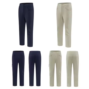 Pantalones informales lavados de algodón orgánico para hombre: tela sostenible, tinte ecológico y ajuste cómodo - Product Image 5