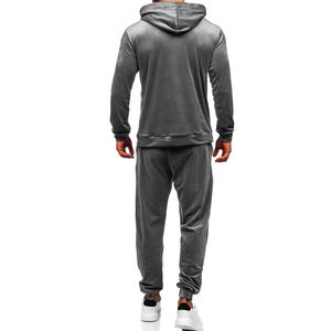 Conjuntos de Sudadera con Capucha y Pantalones Deportivos de Último Diseño para Hombre, Conjuntos Deportivos Personalizados, Ropa Deportiva Atlética, Trajes Deportivos para Hombre - Product Image 2