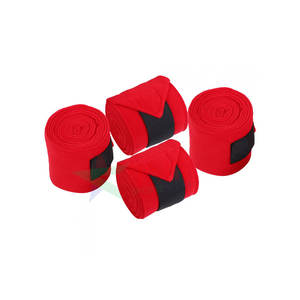 Bandages de polo en polaire de haute qualité avec logo personnalisé Fabrication personnalisée de bandage de jambe de cheval durable - Product Image 1