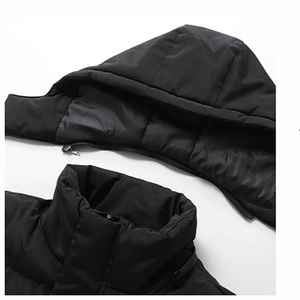 Áo khoác phao unisex kiểu dáng trang trọng, họa tiết rằn ri, siêu ấm áp, có logo phía trước, khả năng chống lạnh vượt trội, giữ nhiệt mạnh mẽ - Product Image 2