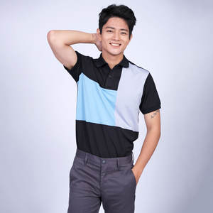 เสื้อโปโลผู้ชายแขนสั้นผ้ายืดเสื้อโปโลสำหรับผู้หญิงชุดเครื่องแบบเสื้อเชิ้ตทำจากเวียดนามสไตล์โมเดิร์น - Product Image 3