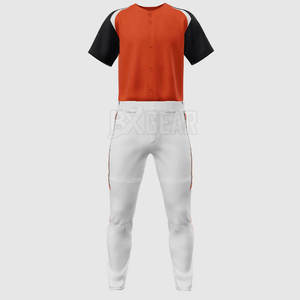 Uniforme de baseball de qualité supérieure avec un look élégant matériau respirant coupe confortable conçu pour le jeu décontracté - Product Image 3