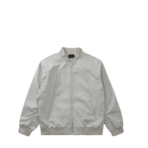 Blouson Bomber Col Montant Décontracté avec Fermeture Éclair, Anti-Bactérien, Logo Personnalisé sur le Devant, Couleurs Personnalisables, Logo Personnalisé, Homme Femme, Coupe Ample, Extérieur - Product Image 5