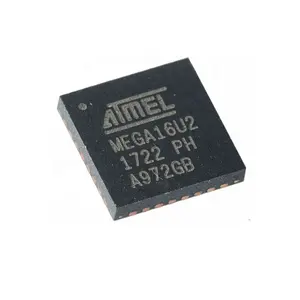 ZHANSHI ไมโครคอนโทรลเลอร์8บิตรุ่น ATMEGA16U2-MU QFN-32,ส่วนประกอบอิเล็กทรอนิกส์ AVR 512X8ชิป BOM
