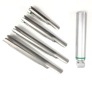 Ensemble de laryngoscope à fibre optique électrique Miller, 4 lames, 1 poignée, acier inoxydable allemand, certifié CE ISO, OEM disponible, Medivolve - Product Image 3