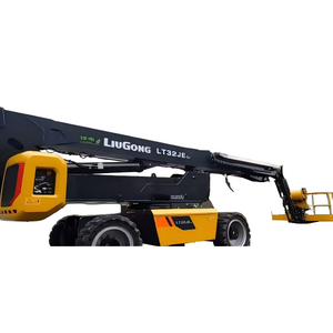 Plataforma DE TRABAJO aérea de marca famosa china, elevador de tijeras eléctrico de 34m LT32JE - Product Image 1
