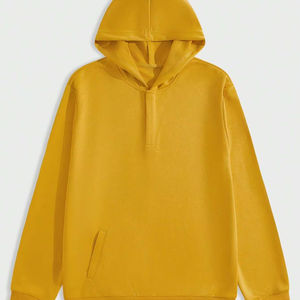 Sweat à capuche uni avec bouton pression et poche inclinée pour hommes, sweats à capuche imprimés personnalisés de haute qualité pour hommes, sweats à capuche unisexes, vente en gros - Product Image 1