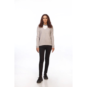 Cao Cấp Của Phụ Nữ Màu Xanh Lá Cây Màu Đỏ Chống-Tie Vành Đai Máy Tính Giản Dị Mùa Đông Dài Tay Áo Đan Áo Len Ăn Mặc Nút Trang Trí Cộng Với Kích Thước Rửa - Product Image 6