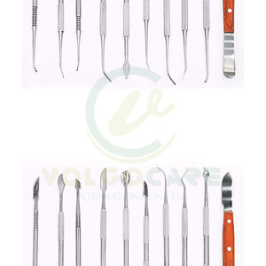 2024 calidad superior 3 piezas Multi titanio Color Dental encerado instrumentos Kit Carvers y hecho con acero inoxidable - Product Image 6