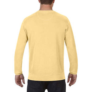 Sudadera Personalizada al por Mayor para Hombre, Color Amarillo, 100% Algodón, Teñido Liso para la Temporada de Invierno, Ropa Personalizada para Hombre en Venta - Product Image 5