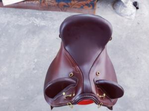 Sillín de resistencia australiano hecho a mano de cuero para montar a caballo por sillín australiano, sillín de carreras para el trabajo del ganado - Product Image 5