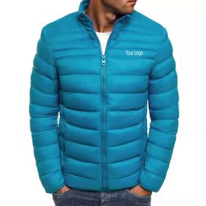 New Fashion <b>Detachable</b> <b>Sleeve</b> Waterproof Windproof Breathable Stand Collar Color Matching Puffer Jacket - Product Image 1