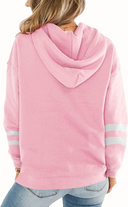 Sweat à capuche chaud d'hiver Sweatshirts surdimensionnés pour femmes Logo personnalisé Pullover Zip Up Plus Size Fleece Hoodie Fashion Streetwear - Product Image 3