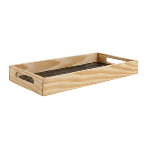 The Artisan Touch Wooden Tray <b>Platter</b> Crafted Beauty Elegant Wooden <b>Platter</b> - Product Image 4