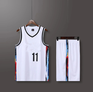 Tenue de basketball de haute qualité, nouveau style, meilleure vente, personnalisable avec votre propre logo, respirante, grandes tailles, 100% polyester, faible MOQ - Product Image 5