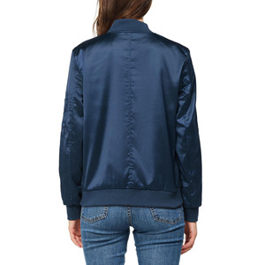 Chaquetas de mujer Abrigo deportivo de satén ajustado con cuello levantado Estampado transpirable Top de fitness Chaqueta de calle de talla grande para mujer - Product Image 6