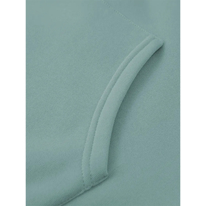 Ensemble sweat-shirt et pantalon de survêtement pour homme en coton 100% écologique, coupe régulière, imprimé uni, vert menthe, Los Angeles - Product Image 4