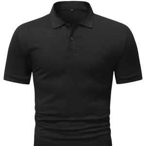 Polo 100% coton tricoté sur mesure pour hommes, tenue décontracté de golf longue et solide de haute qualité, broderie de toutes les couleurs personnalisées, décoration - Product Image 1