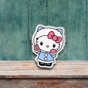 Paleta de Extensiones de Pestañas de Hello Kitty de Navidad de Marca Privada, Paleta de Pestañas Magnéticas Acrílicas Sostenibles con Diseño de Diamante y Flor - Product Image 6