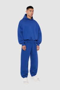 Ensemble de survêtements pour hommes avec logo personnalisé Hiver Vêtements décontractés coupe-vent avec design brodé Vêtements durables lourds en vente - Product Image 3