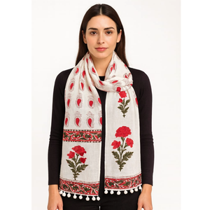 <b>Women</b> Plain Cotton Stole Soft Texture Lightweight <b>Scarf</b> <b>for</b> Everyday Styling <b>for</b> Best Price - Product Image 5