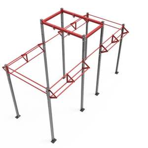 Attrezzatura da Palestra Multifunzione per Uso Intensivo, Cross <span class=keywords><strong>Rig</strong></span> Multifunzione, <span class=keywords><strong>Power</strong></span> Rack, Rack da Palestra, Struttura per Trazioni a Muro - Product Image 3