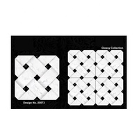 Carreaux de sol en céramique de finition brillante de 396x396mm pour la décoration murale de cuisine à la maison de beaux designs avec une qualité durable