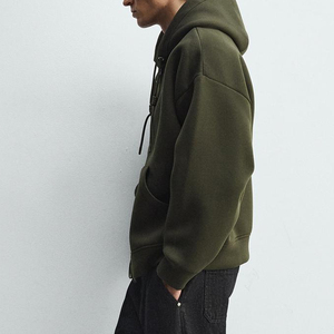 Sudadera con Capucha de Alta Calidad para Hombre, Precio al por Mayor, con Mangas Completas / Cierre de Cremallera para Invierno, con Capucha para Compradores al por Mayor - Product Image 2