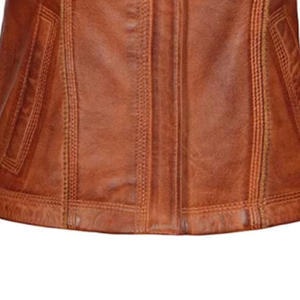 Nouvelle arrivée 2025, vente chaude, prix d'usine, veste en cuir, 100% cuir de haute qualité pour femmes - Product Image 5