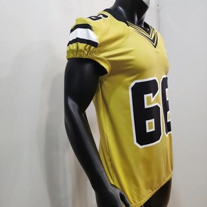 Ropa de calle de calidad superior, ropa de fútbol americano sublimada de malla, camisetas de fútbol americano de malla Boxy Fit, ropa deportiva - Product Image 2