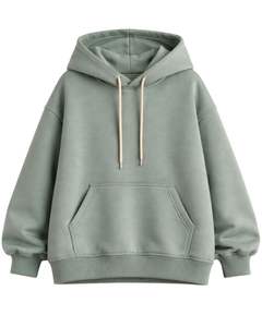 Ensemble sweat-shirt et pantalon de jogging vert sauge pour femme, sweat-shirt en molleton avec pantalon assorti, vêtements décontractés pour l'hiver - Product Image 1