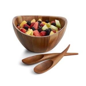 Vintage Wooden Salad Bowl Premium Quality Handmade Soup Bowl Classic Stylish Fancy New Wooden Soup Bowl - Product Image 4