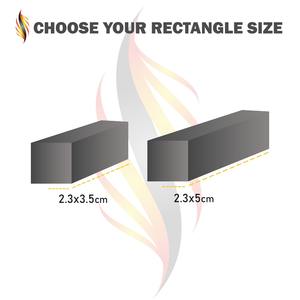 أعلى علامة تجارية قوالب فحم جوز الهند الفحم الأسود في مستطيلي متعدد الأحجام للشيشة بخور النرجيلة الشيشة - Product Image 2