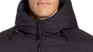 Mens <b>padded</b> warm puffer <b>jacket</b> thick hooded down coat <b>waterproof</b> windproof insulated fashion outdoor winter outerwear - Product Image 3