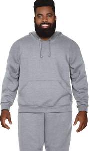 <b>Men's</b> Custom Full Face Zip up Hoodie Manufacturer Lightweight Unisex <b>Grey</b> Heather Pullover Custom Puff Printing <b>Men's</b> Hoodies - Product Image 4