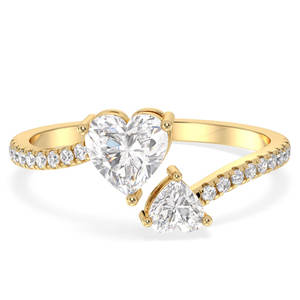 REYES Nouvelle Arrivée 925 Sterling Silver GRA Certifié Moissanite Bague Réglable pour Femmes Fiançailles Cadeau de Mariage Fine Jewelry - Product Image 1